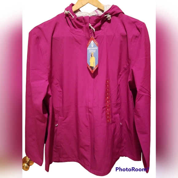 Free Country Jackets & Coats Nwt Free Country Waterproof Rain